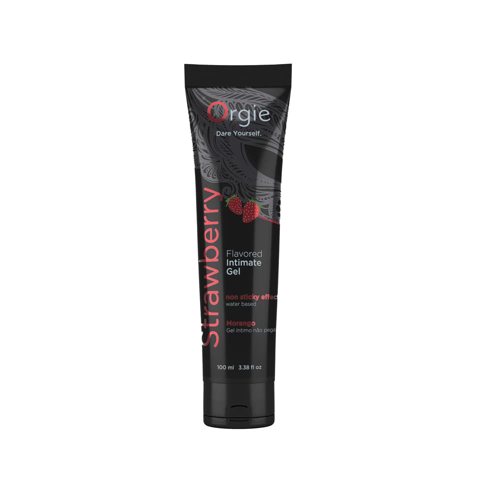 Lube Tube Strawberry Лубрикант с аромат на ягода